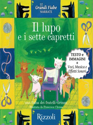 cover image of Il lupo e i sette capretti